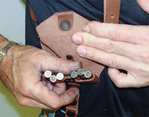 Another Example of a Strong Side Ammunition Carry