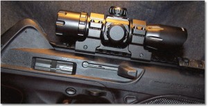 Sight Mounted On the Beretta CX4 Storm