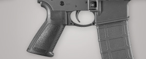 A "Beavertail" Grip Helps In Control. Note the round Trigger Guard - Excellent for Gloved Hands