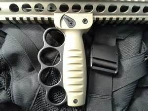 Metal "Knuckles" on a Vertical Grip - A Necessity By Today's Standards?
