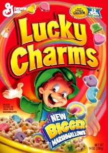Lucky Charms. Maybe not healthy but feed the kID in me!