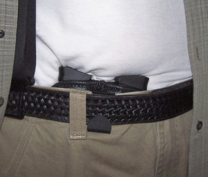 "Frnakenmora" Tucked Away with Two Spare Glock G43 Magazines. "Frankenmora" is now My Preferred Method of Carrying Spare and Concealed Magazines.
