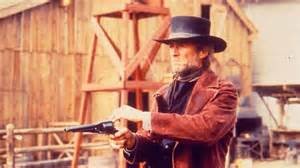 Clint Eastwood in "Pale Rider" with the 1858 Remington New Army Conversion