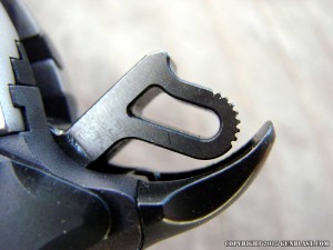 Sculpted and Serrated Hammer