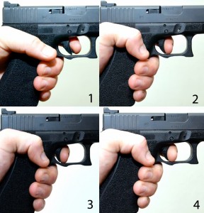 Pistols lend themselves to fast fire techniques