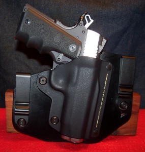 Modified SHTF Gear Holster for 4.25" 1911 - Note Sweat Shield Removed