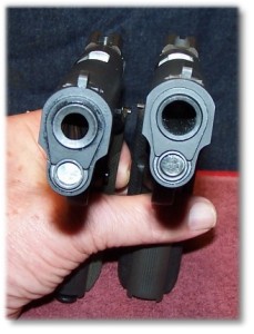 The Business End Shows the Difference Between Calibers