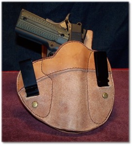 Tucked n' Tite in a "Cumberland" IWB Holster from Simply Rugger Holsters