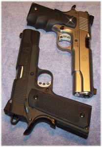 Ruger SR1911 (Top) and Springfield 1911 Loaded (Bottom)