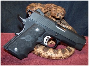 Springfield ROC Outfitted With Hogue Rubber Finger-Groove Wraparound Grip 