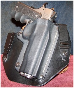 The Ruger is at Home in a Modified IWB Holster from SHTF Gear