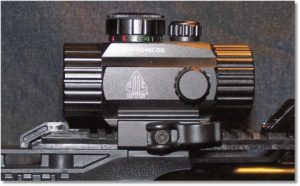 Red/Green Dot Optic Mounted (see article for detail)