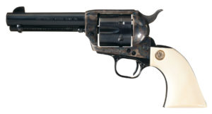Tall Front Sight Blade on a Colt SAA Revolver