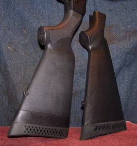 Standard Stock (Left) and Replacement Stock (Right)