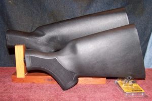 Standard Stock (Bottom) and Replacement Stock (Top)